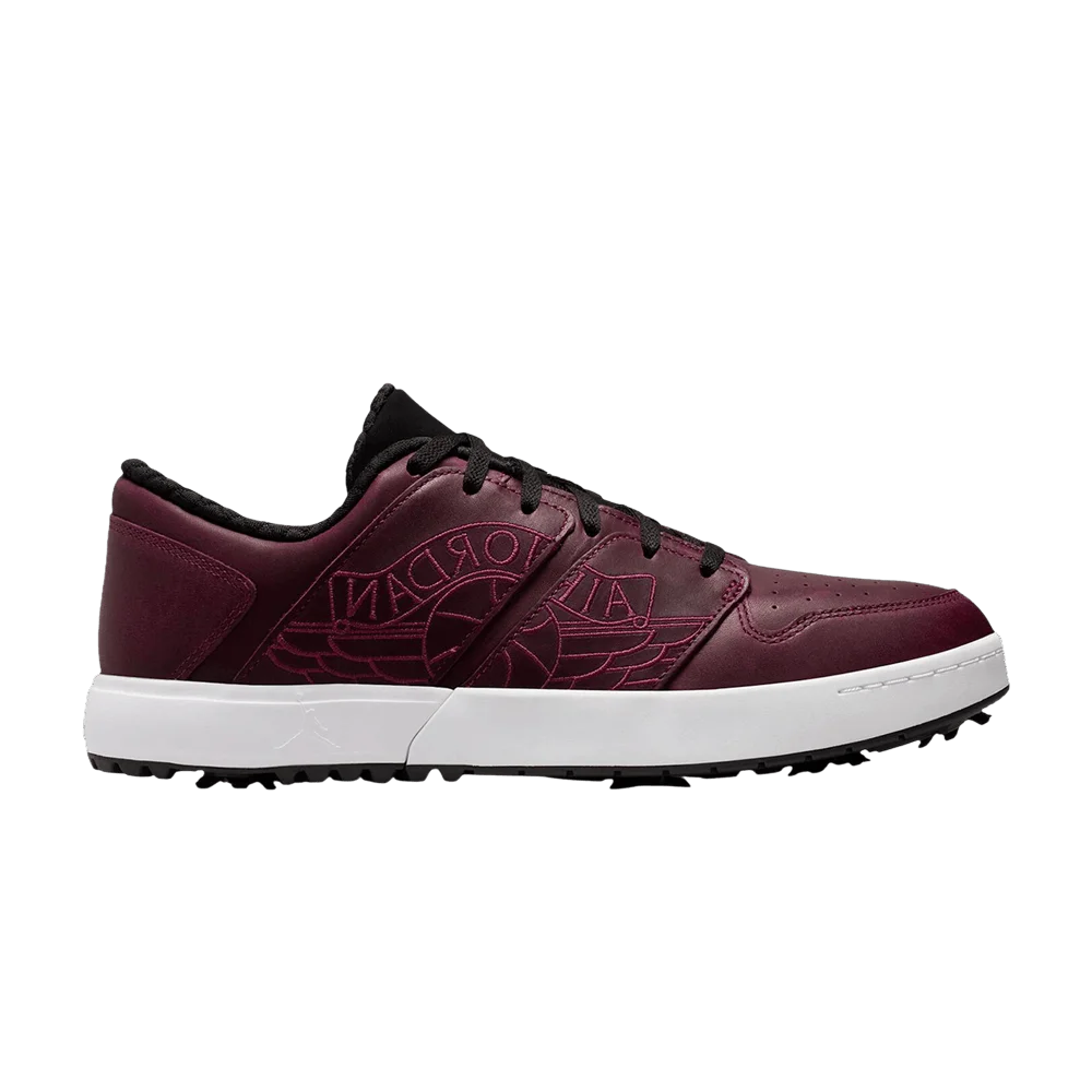 Кроссовки Air Jordan Nu Retro 1 Low Golf 'Bordeaux'