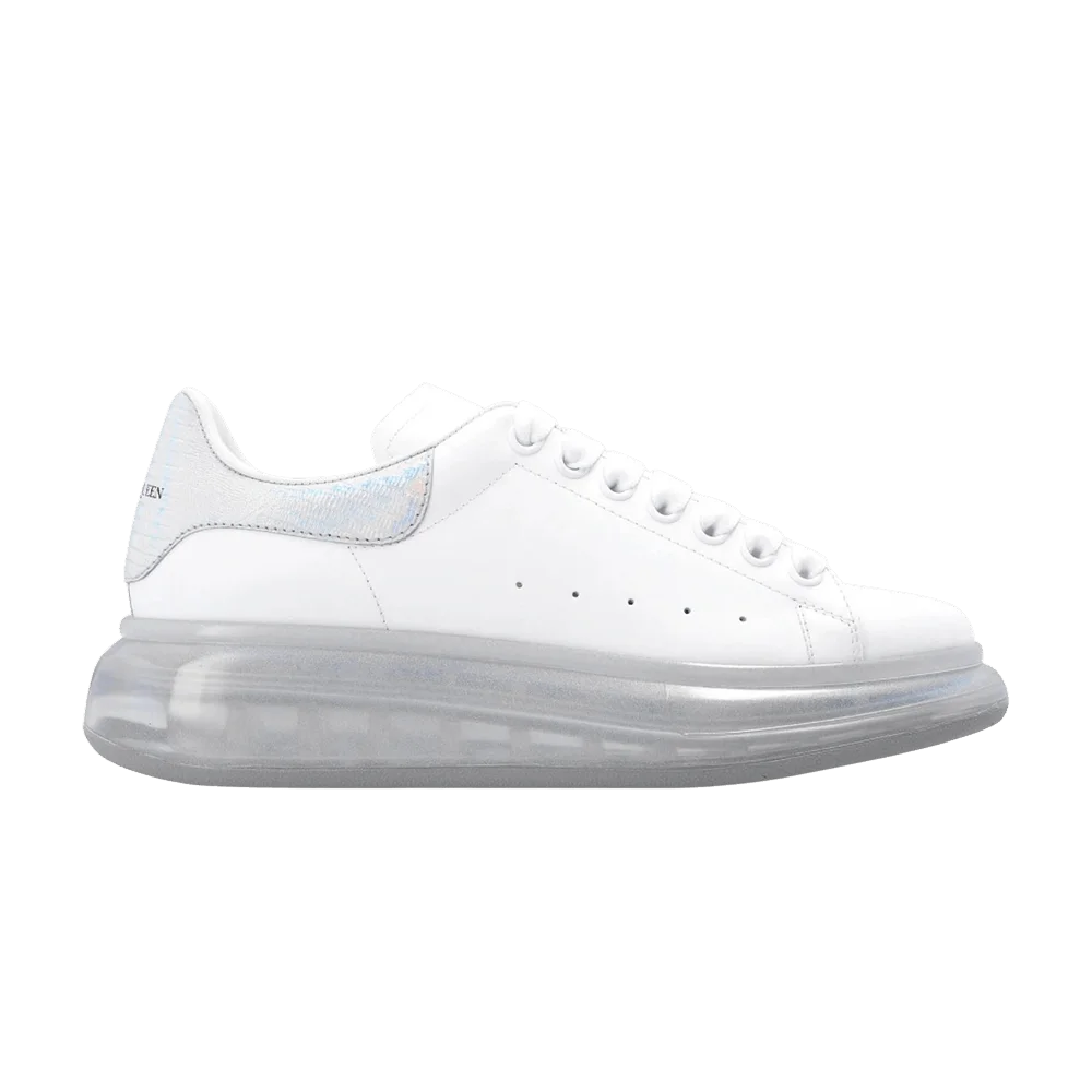 Кроссовки Alexander McQueen Wmns Oversized Sneaker 'Clear Sole - White Multi-Chrome'