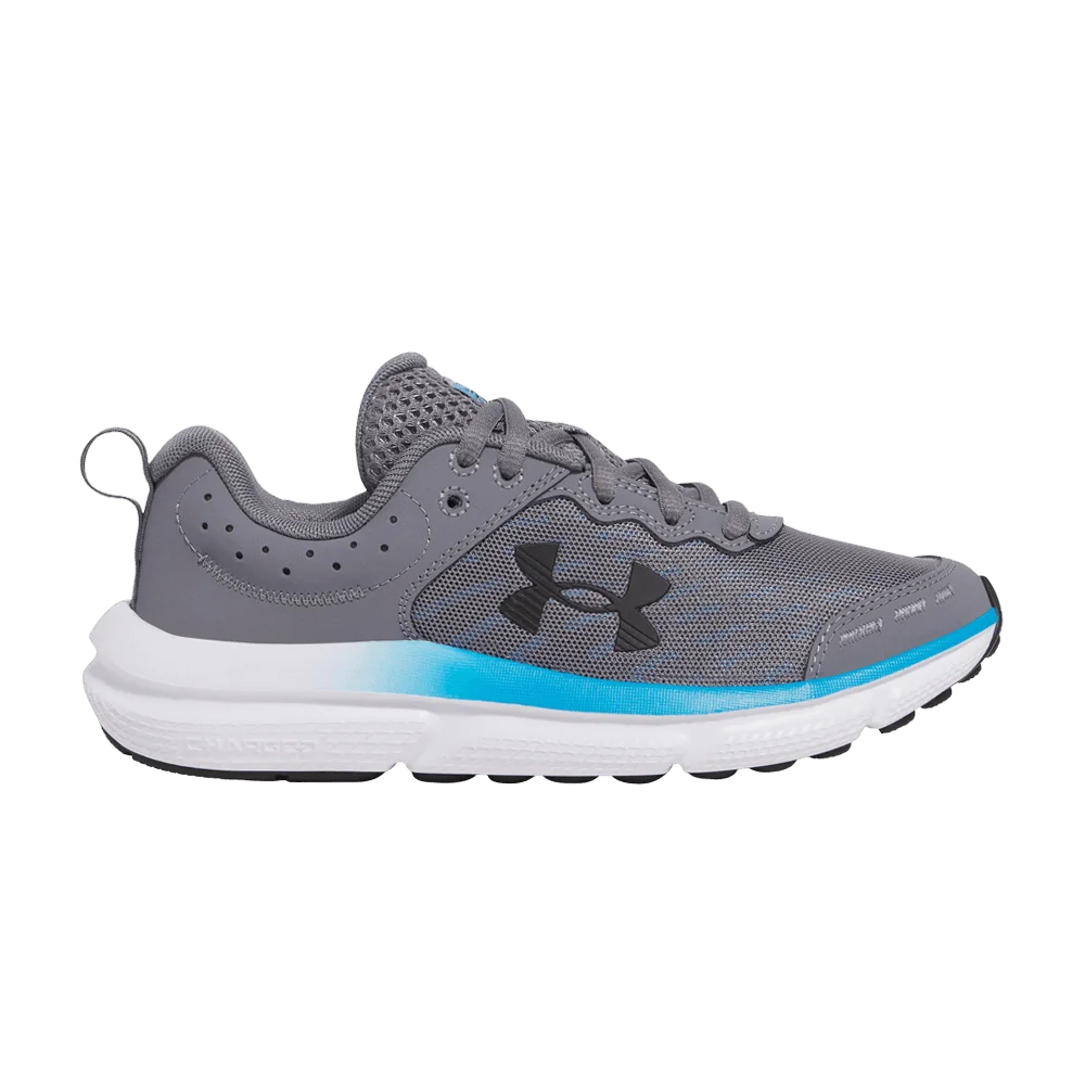 Кроссовки Under Armour Assert 10 AC GS 'Titan Grey Electric Blue'