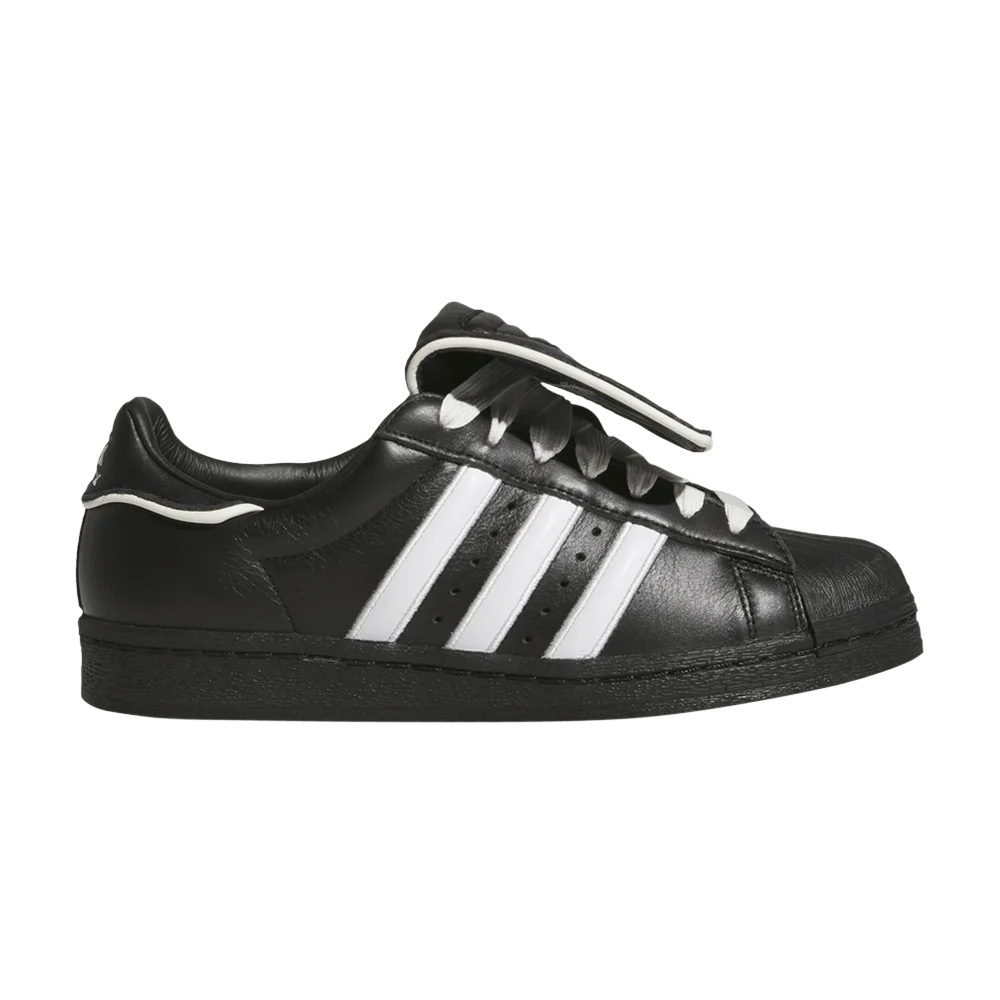 Кроссовки Avirex x adidas Superstar 'Black White'