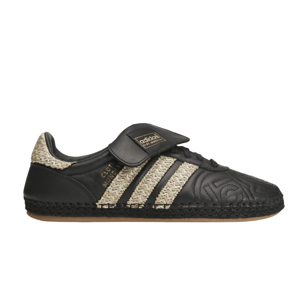 Кроссовки CLOT x adidas Mundial 'Core Black Hemp'