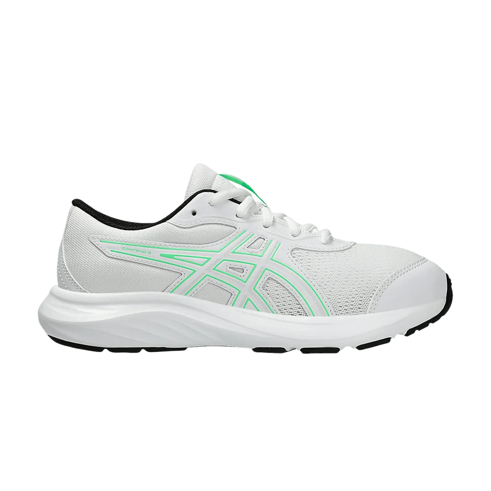 Кроссовки ASICS Contend 9 GS 'White New Leaf'