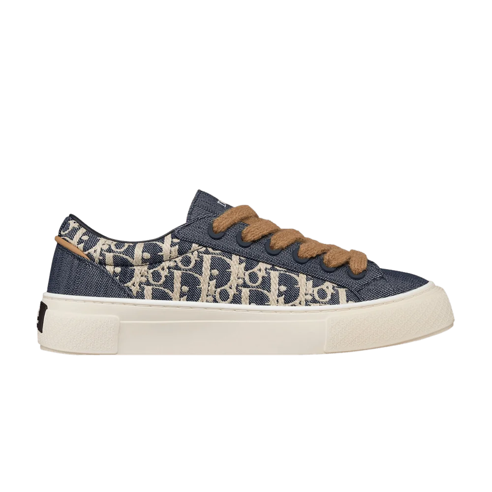 Кроссовки Dior B33 Spin' Blue Brown Denim'
