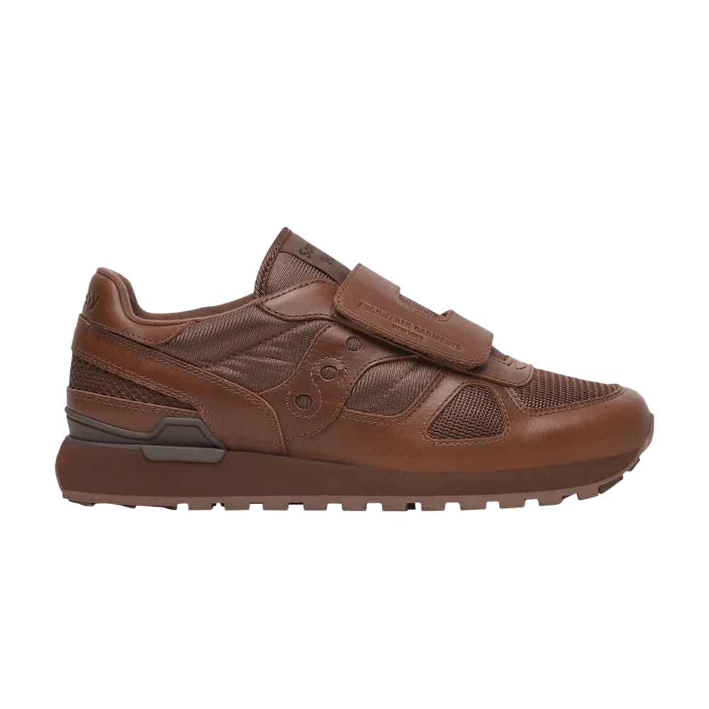 Кроссовки Engineered Garments x Saucony Shadow Double Velcro 'Brown'