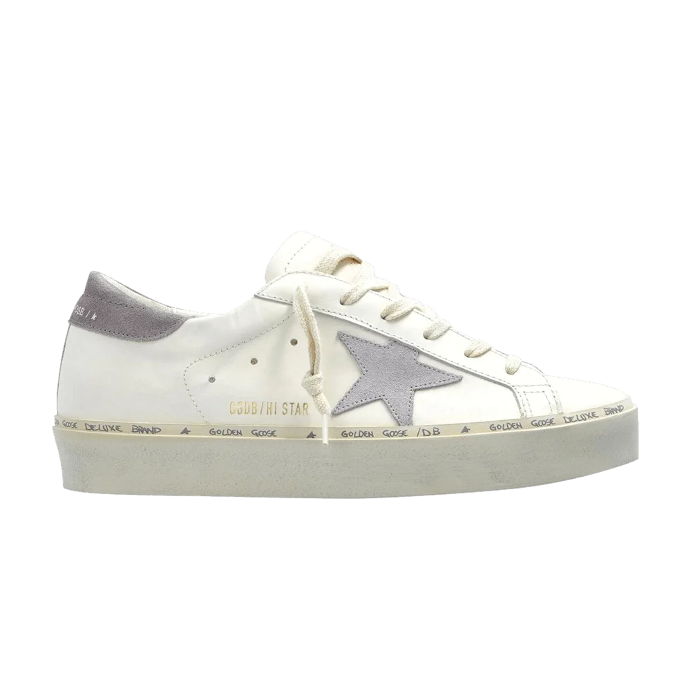 Кроссовки Golden Goose Wmns Hi Star 'White Lilac'