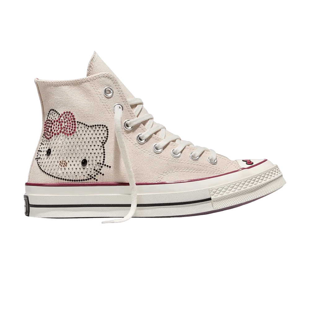 Кроссовки Hello Kitty x Swarovski x Converse Chuck Taylor 70 'Swarovski'