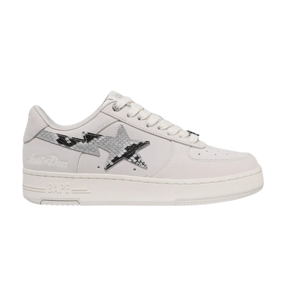 Кроссовки Just Don x Bapesta #2 'Grey Python'