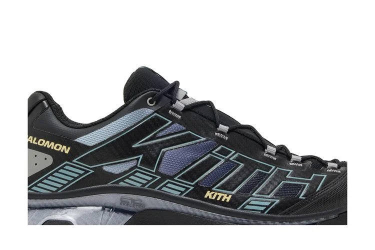 Кроссовки Kith x Salomon XT-4K 'Black Alloy Blue Fog'