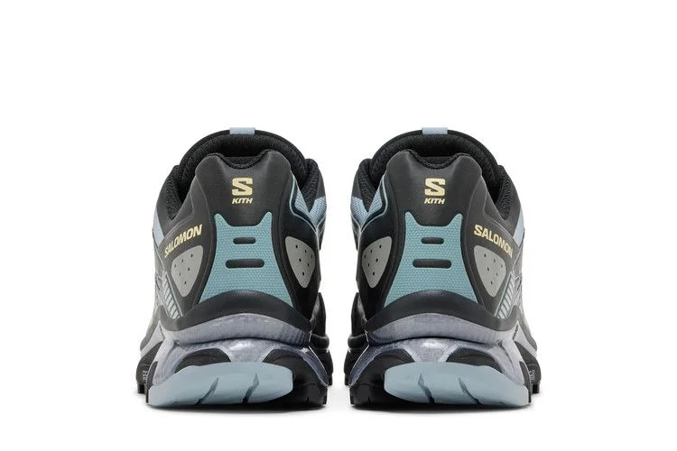 Кроссовки Kith x Salomon XT-4K 'Black Alloy Blue Fog'