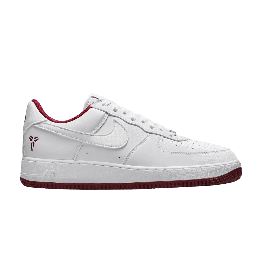 Кроссовки Kobe Bryant x Nike Air Force 1 Low 'Lower Merion Pack - White Team Red'