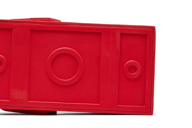 Кроссовки Lego x Crocs Brick Clog 'Bright Red'