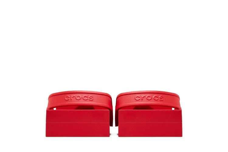 Кроссовки Lego x Crocs Brick Clog 'Bright Red'