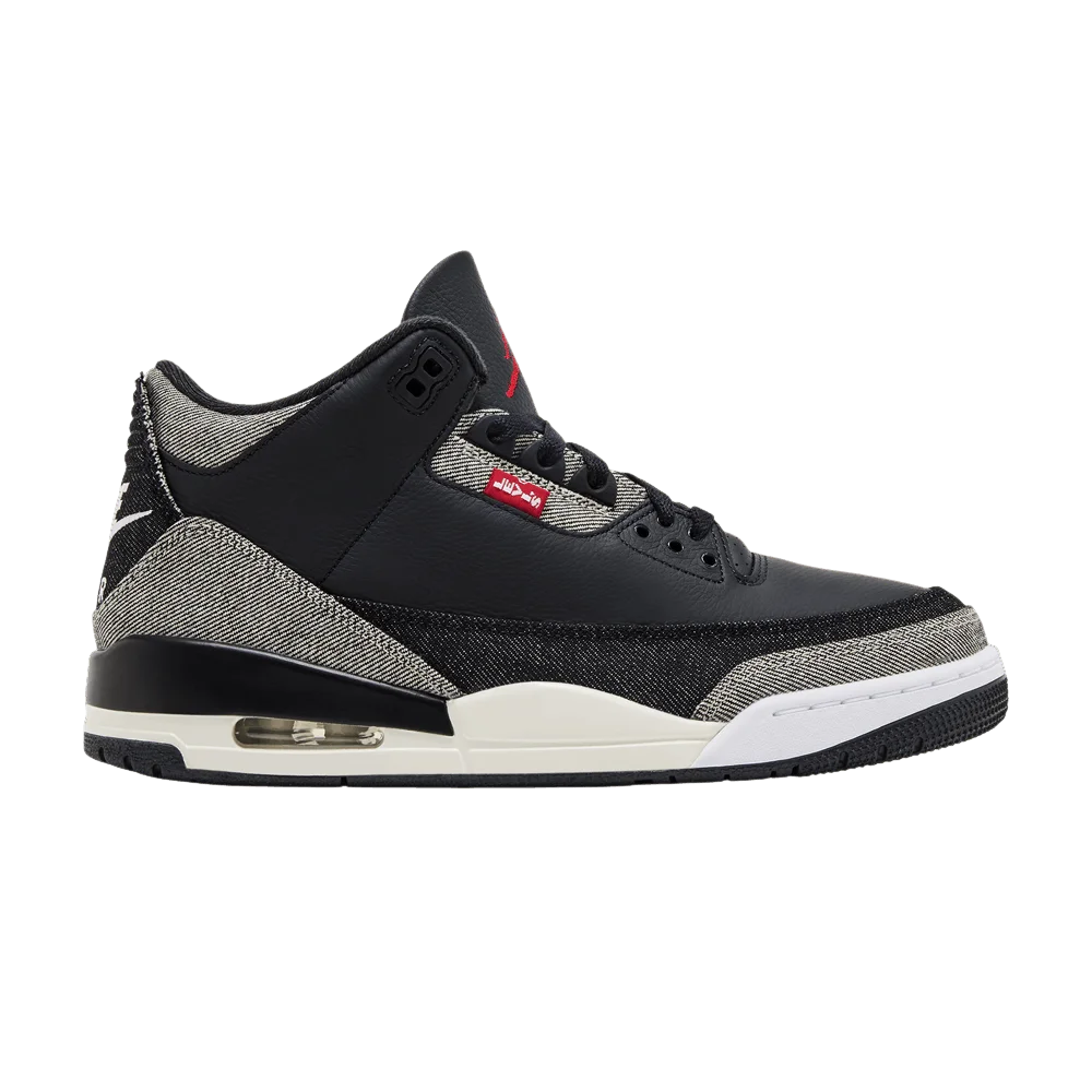 Кроссовки Levi's x Air Jordan 3 Retro SP 'Black Denim'