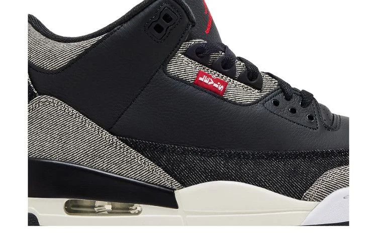 Кроссовки Levi's x Air Jordan 3 Retro SP 'Black Denim'