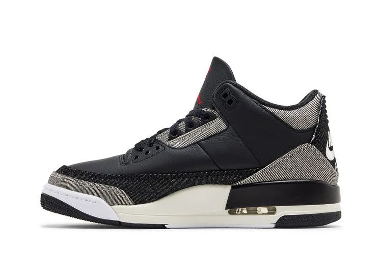 Кроссовки Levi's x Air Jordan 3 Retro SP 'Black Denim'