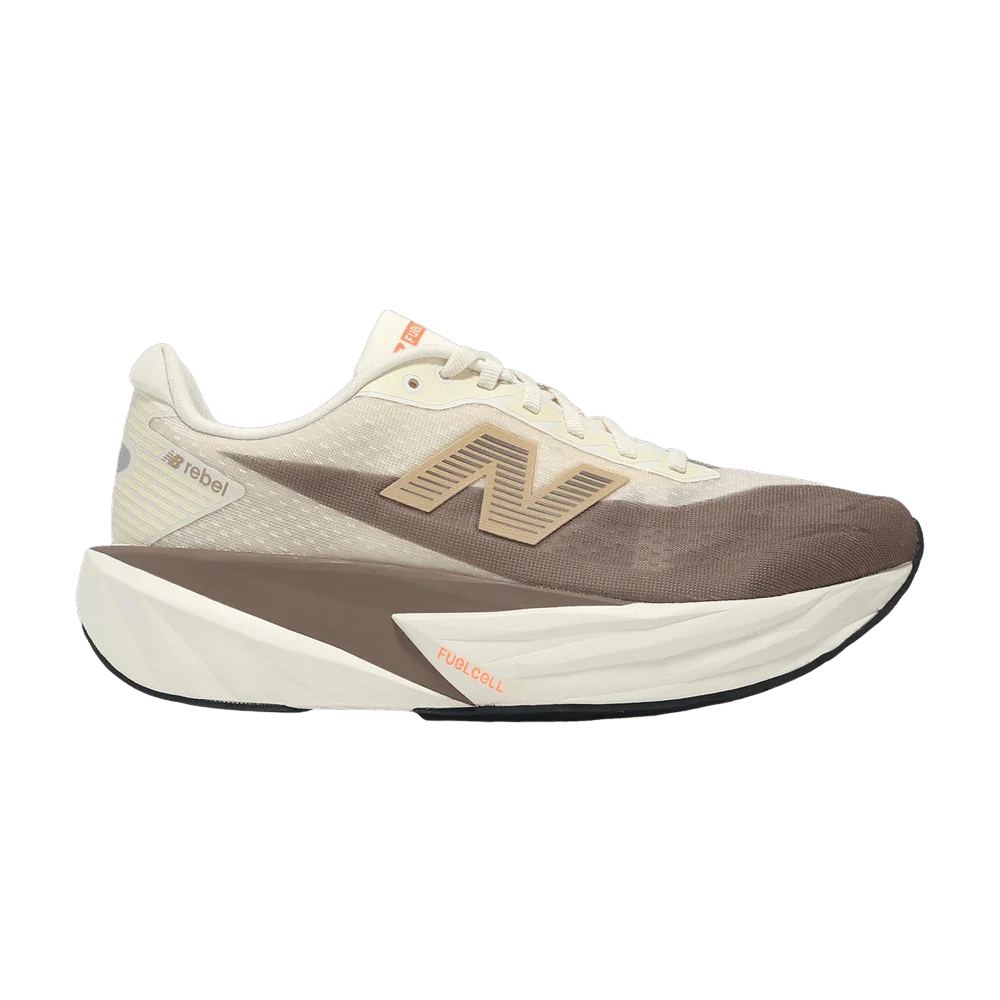 Кроссовки New Balance Fuelcell Rebel V5 Wide 'Brown Beige'