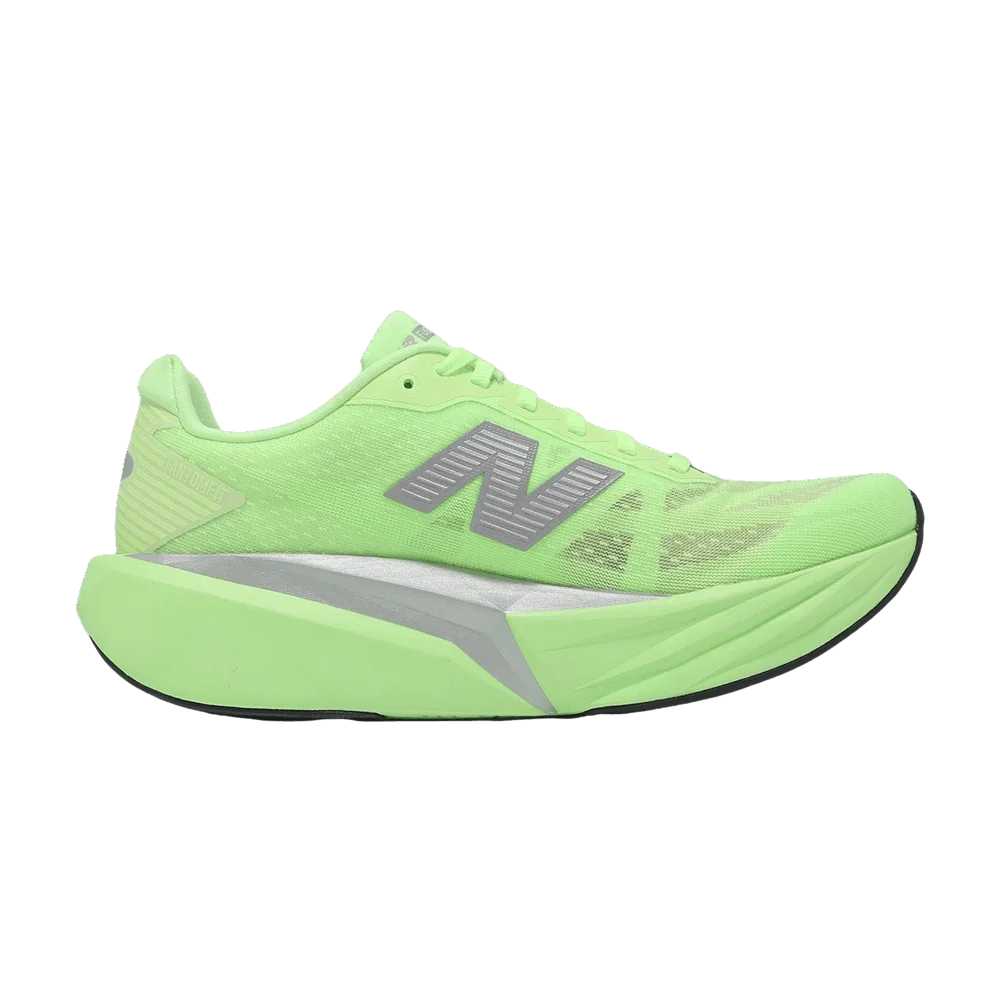 Кроссовки New Balance Fuelcell Rebel V5 Wide 'Mint Flash Lab Green Silver Metallic'