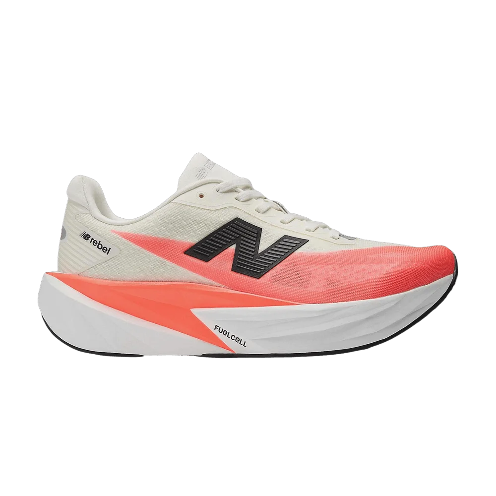 Кроссовки New Balance Fuelcell Rebel V5 Wide 'Urgent Red White'