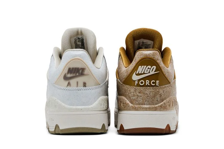 Кроссовки Nigo x Nike Air Force 3 Low SP 'Kintsugi Pack - Bamboo'