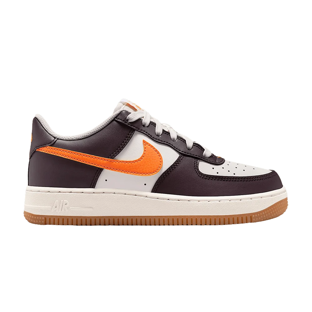 Кроссовки Nike Air Force 1 GS 'Summit White Burgundy Ash'