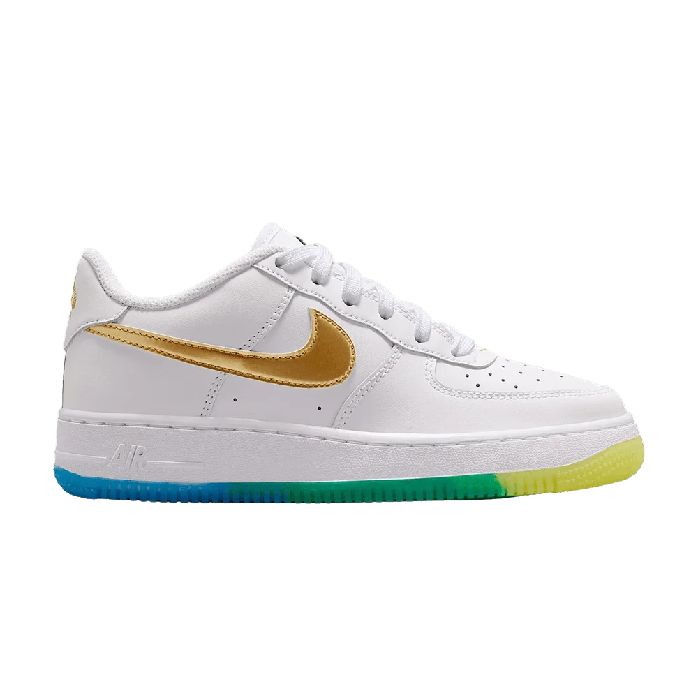 Кроссовки Nike Air Force 1 GS 'White Soar Sonic Yellow'
