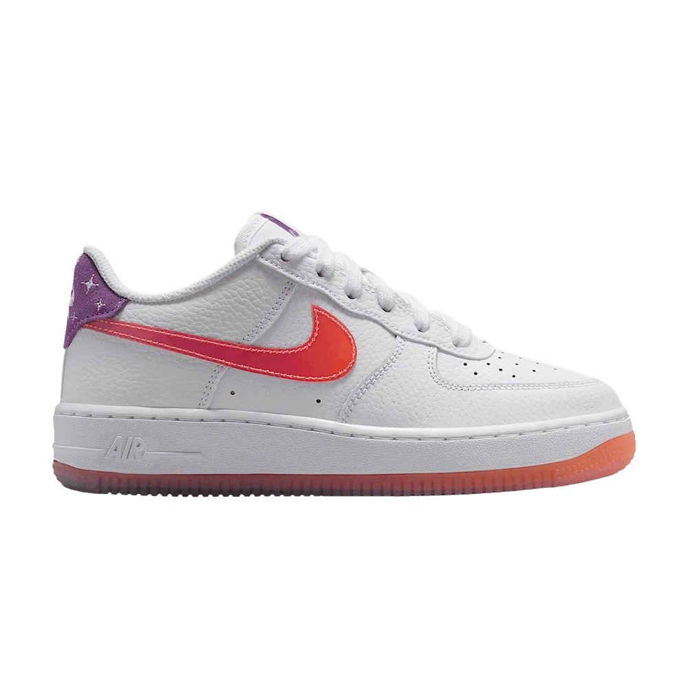 Кроссовки Nike Air Force 1 GS 'White Turf Orange'