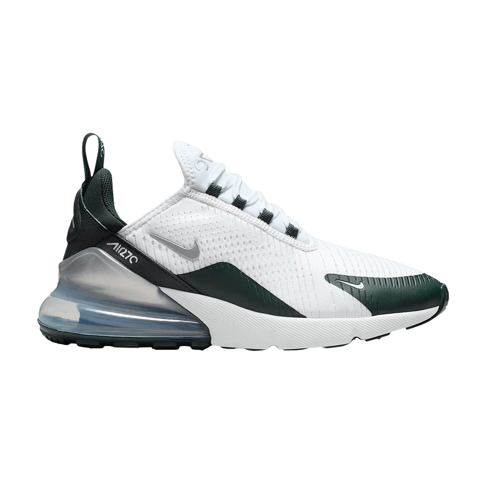 Кроссовки Nike Wmns Air Max 270 'White/Seaweed/Light Silver/Metallic Silver'