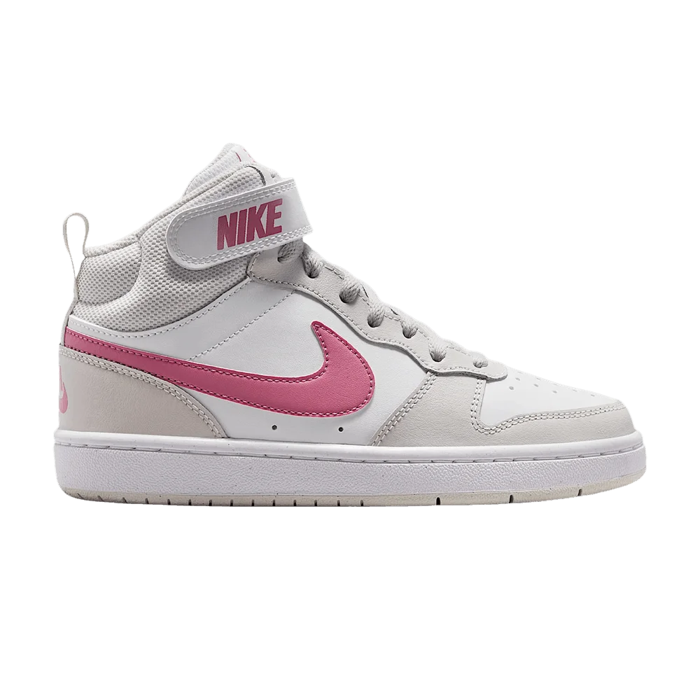Кроссовки Nike Court Borough Mid 2 GS 'White Vast Grey'