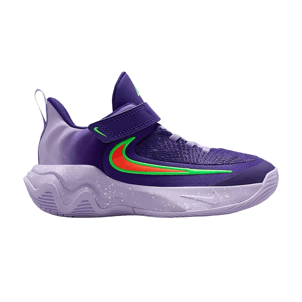 Кроссовки Nike Giannis Immortality 4 PS 'Court Purple/Hydrangeas/White/Bright Crimson'