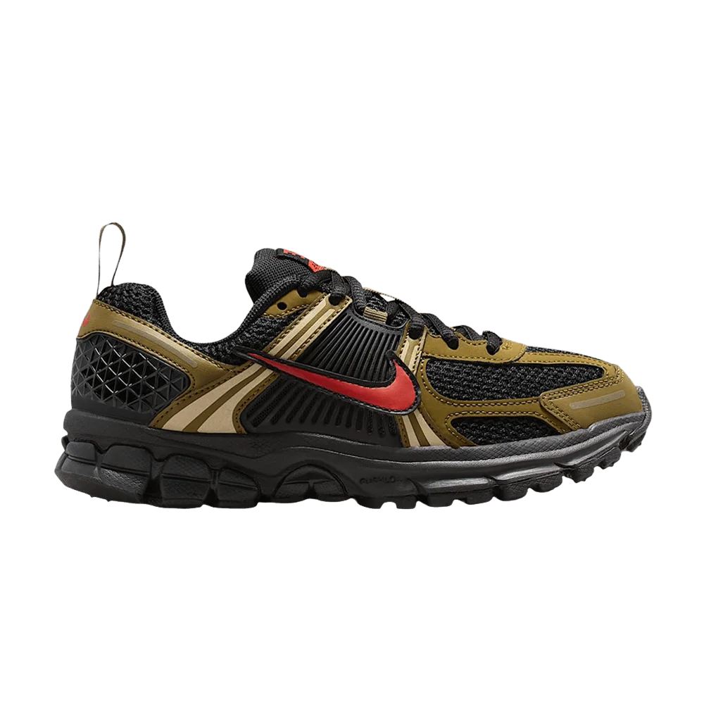 Кроссовки Nike Vomero 5 GS 'Black/Olive Flak/Quantum Moss/Picante Red'