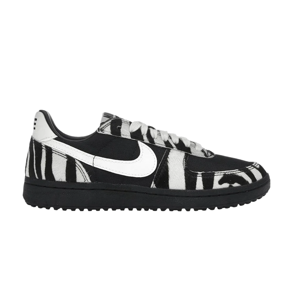 Кроссовки Nike Wmns Field General 'Black Sail Zebra Print'