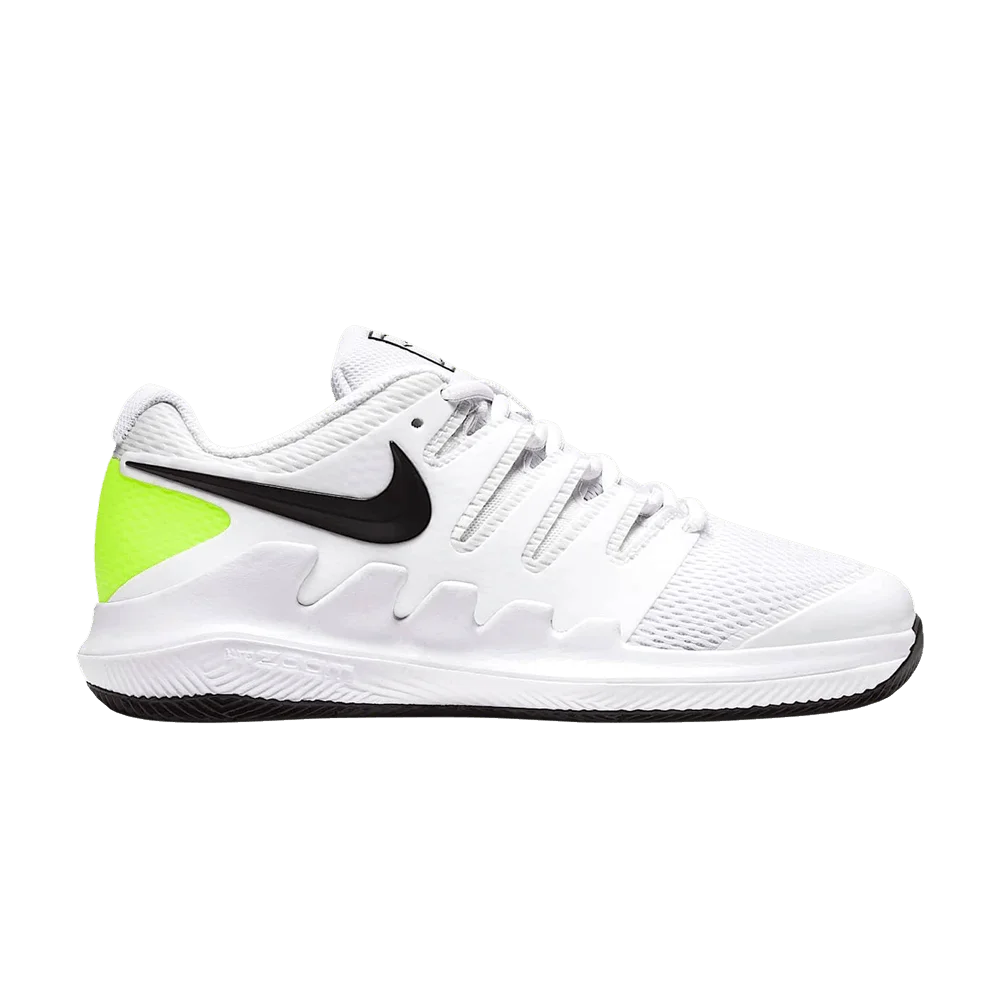Кроссовки NikeCourt Jr. Vapor X GS Tennis 'White/Volt/Black'