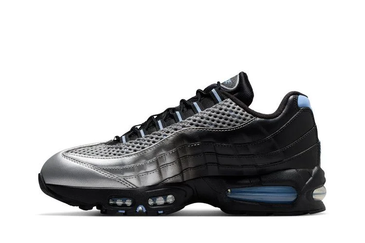 Кроссовки Palace x Nike Air Max 95 'Big Bubble - Metallic Silver'
