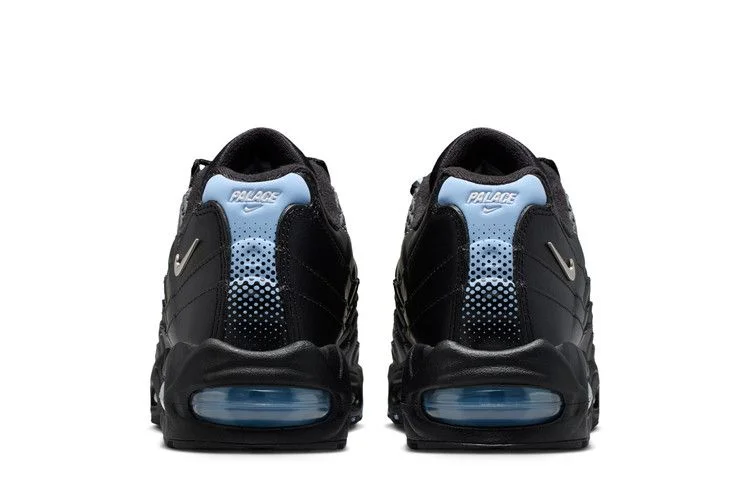 Кроссовки Palace x Nike Air Max 95 'Big Bubble - Metallic Silver'