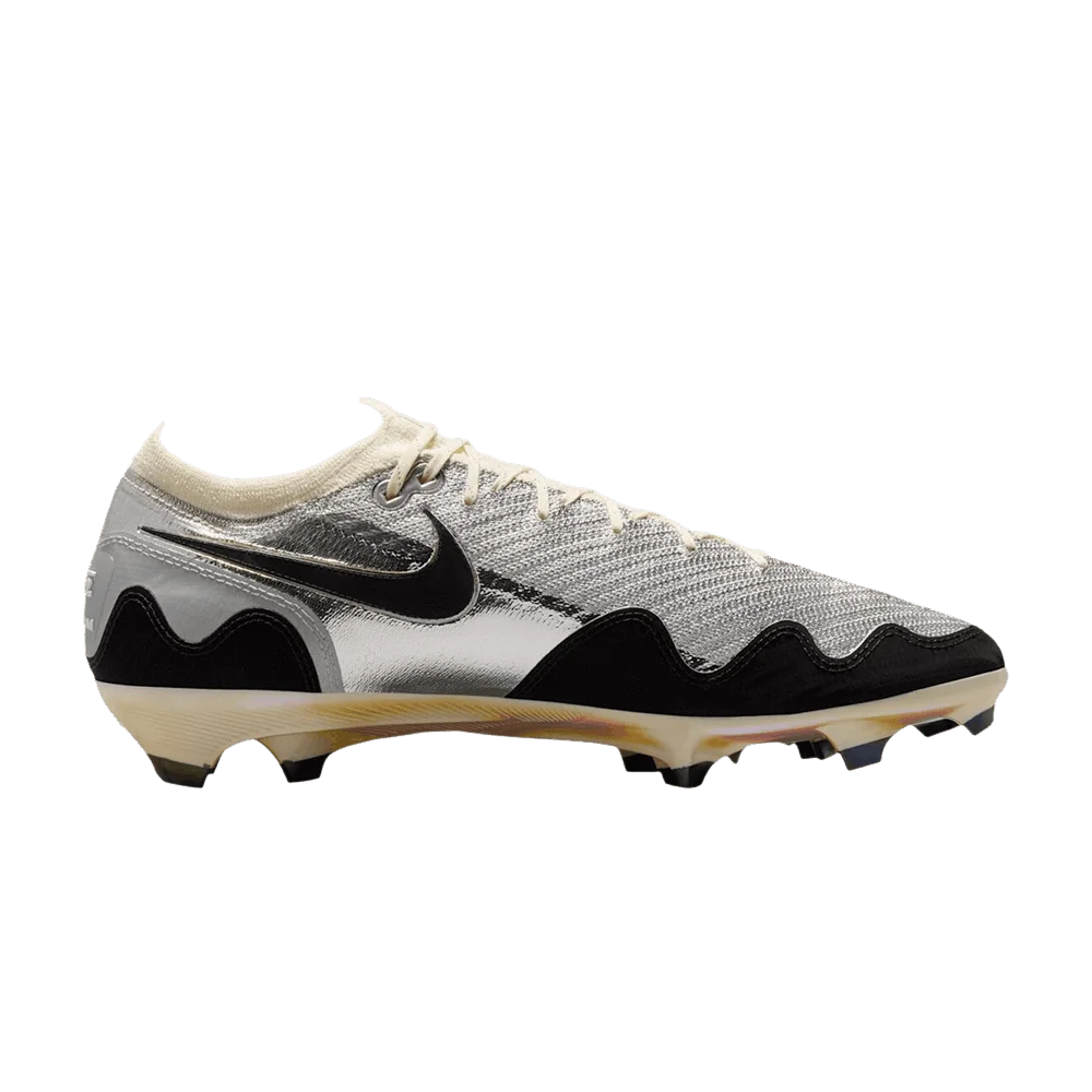 Кроссовки Patta x Nike Mercurial Zoom Vapor 16 Elite FG 'Waves Pack Black White'