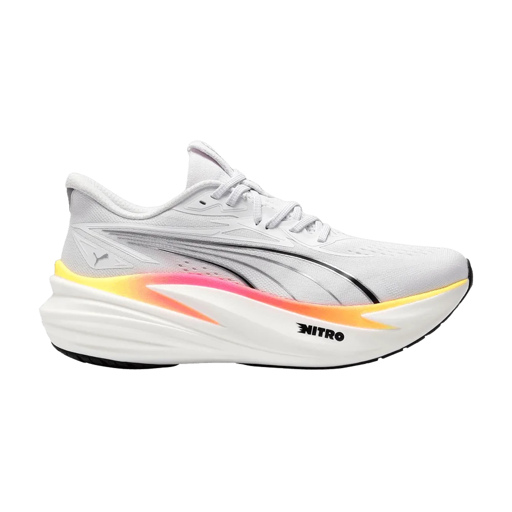 Кроссовки Puma Magmax Nitro 2 'White Glowing Red Sun Stream'