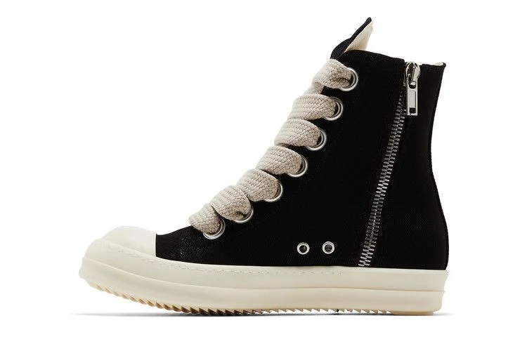 Кроссовки Rick Owens DRKSHDW Jumbo Laced High 'Black Milk'