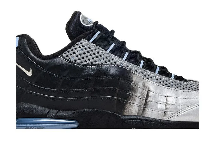 Кроссовки Palace x Nike Air Max 95 'Big Bubble - Metallic Silver'