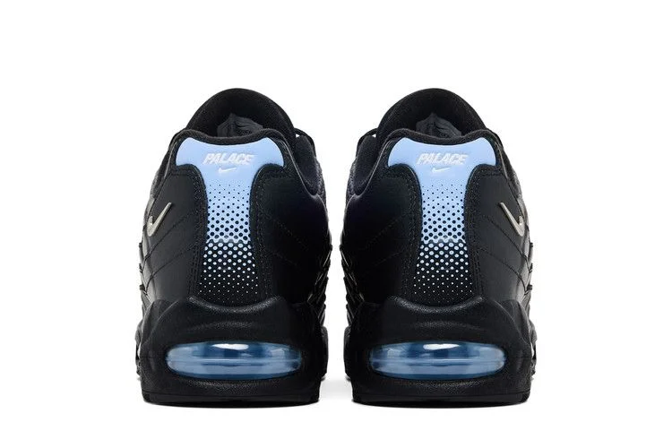 Кроссовки Palace x Nike Air Max 95 'Big Bubble - Metallic Silver'