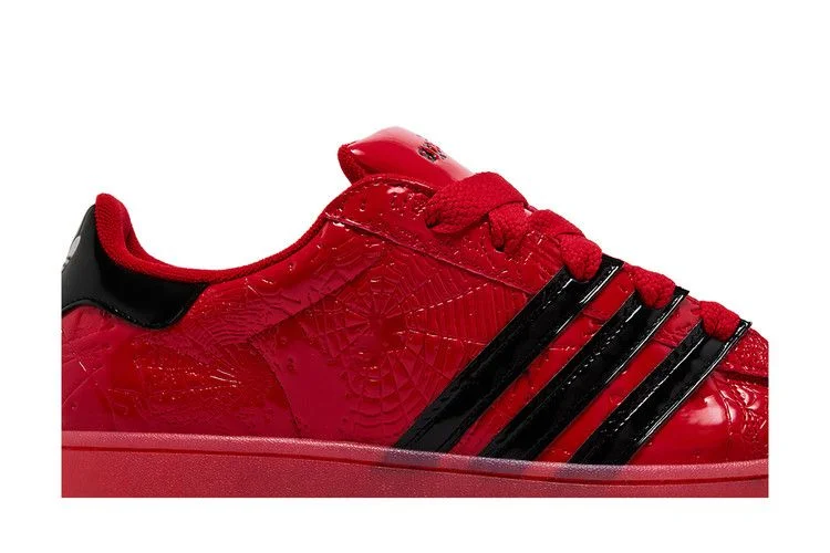 Кроссовки Sp5der x adidas Superstar 'Black Silver Metallic'