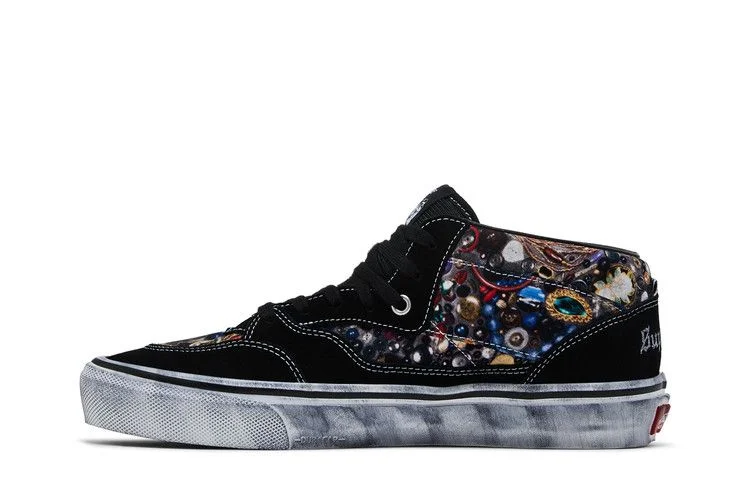 Кроссовки Supreme x Mike Kelley x Vans Half Cab 'Black'