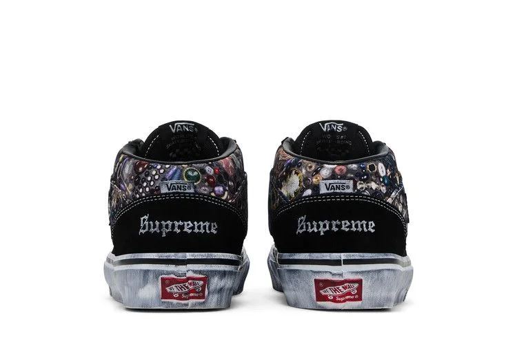 Кроссовки Supreme x Mike Kelley x Vans Half Cab 'Black'