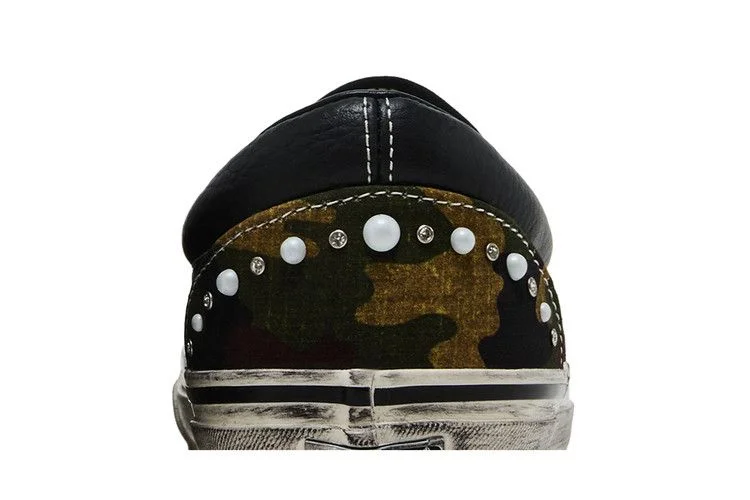 Кроссовки Vans Premium Classic Slip-On 'Pearlized Pack - Camo Black'