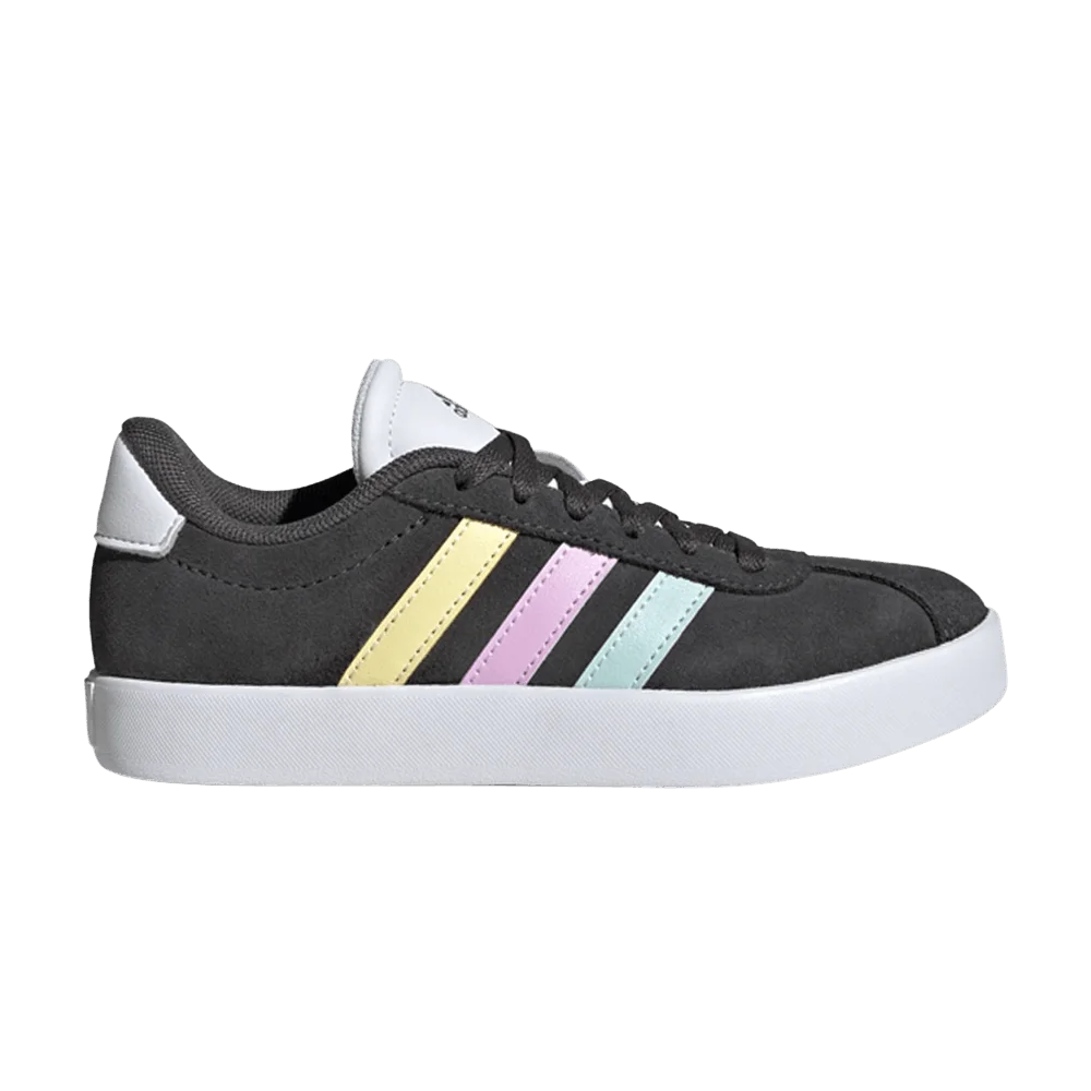 Кроссовки adidas VL Court 3.0 K 'Dark Grey Mint Lilac'