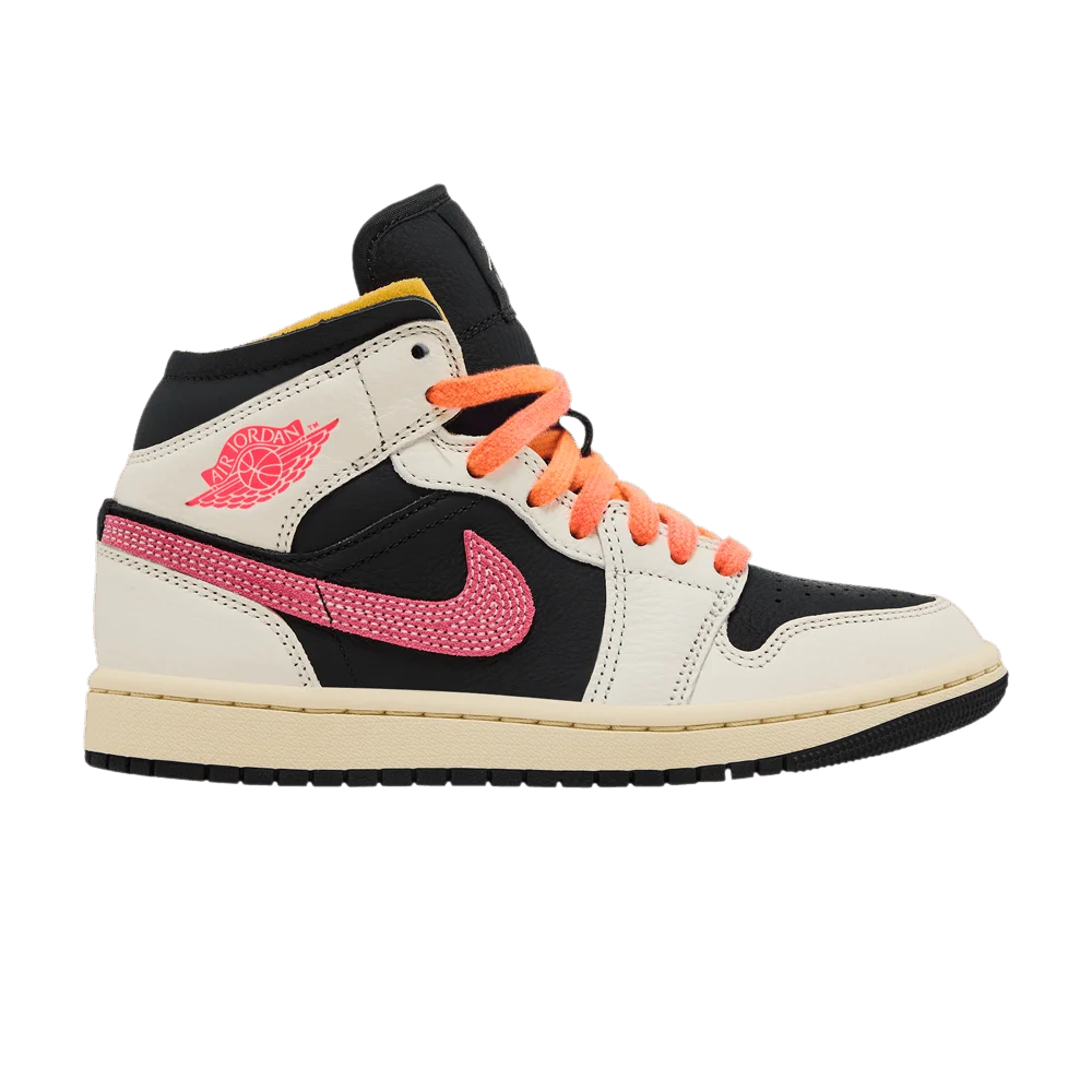 Кроссовки Wmns Air Jordan 1 Mid SE Edge 'Flight Club'