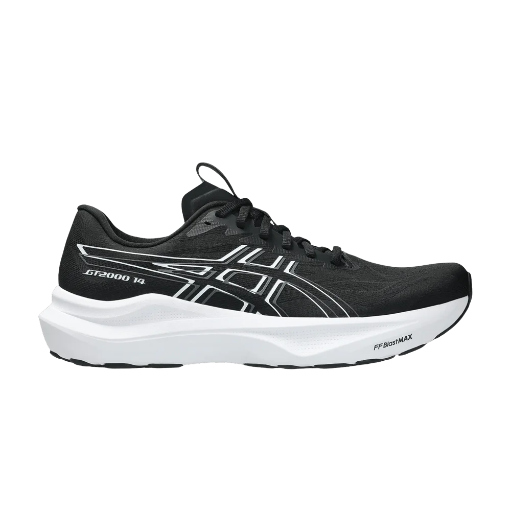 Кроссовки ASICS GT 2000 14 2E Wide 'Black White'
