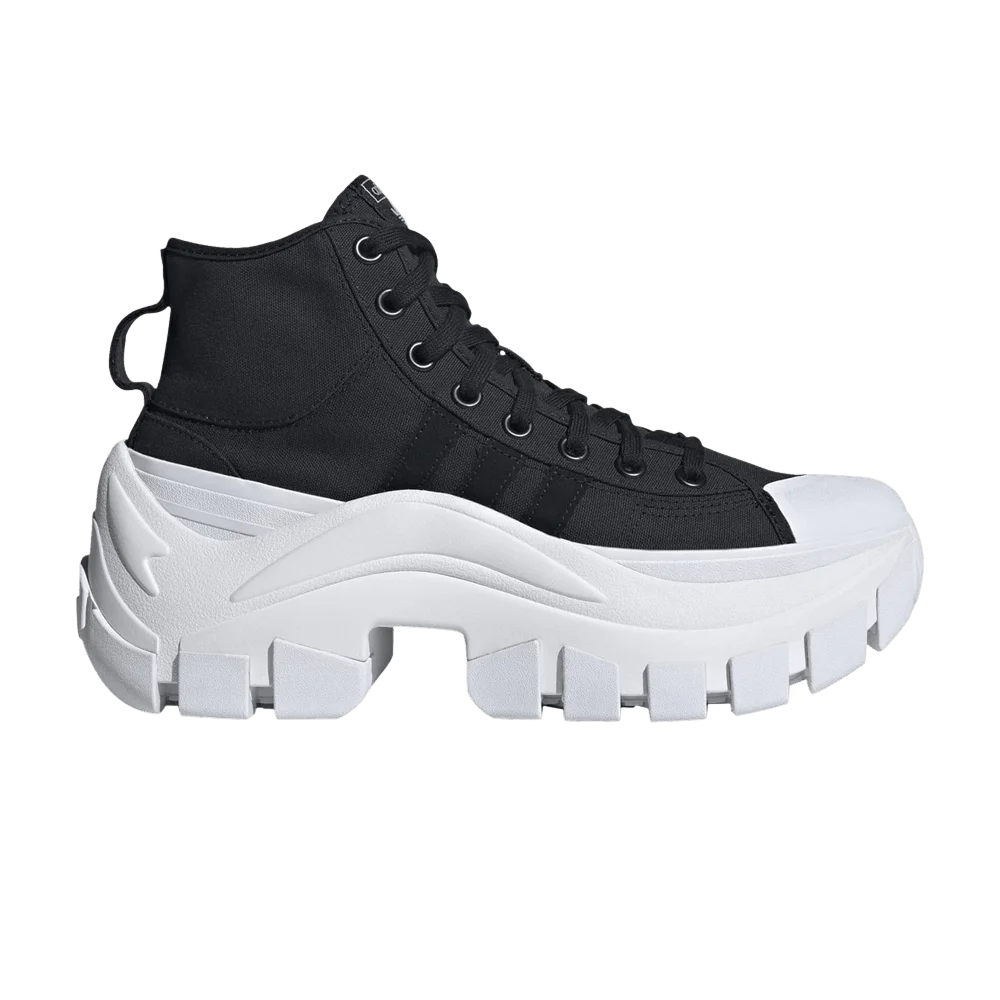 Кроссовки Adidas Nizza High XY22 'Black White'