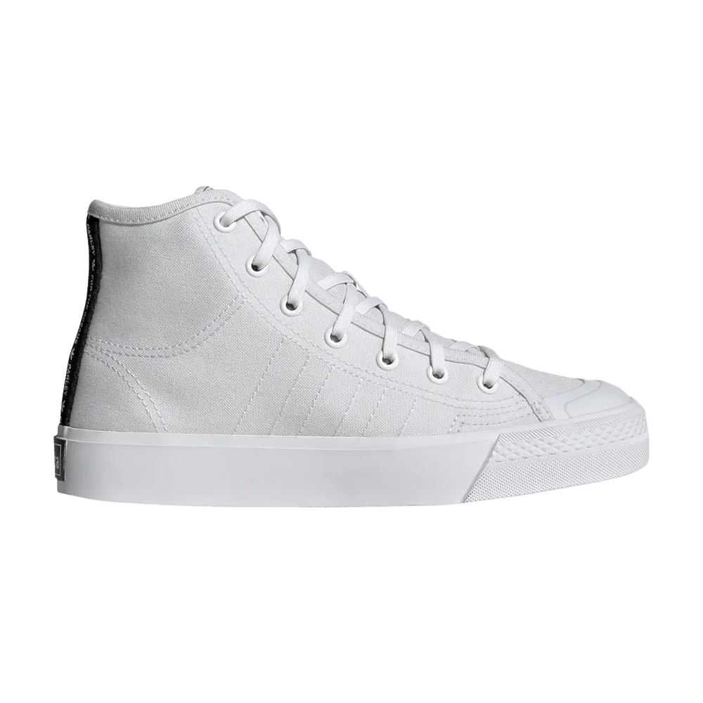 Кроссовки Adidas Nizza J 'White Black'