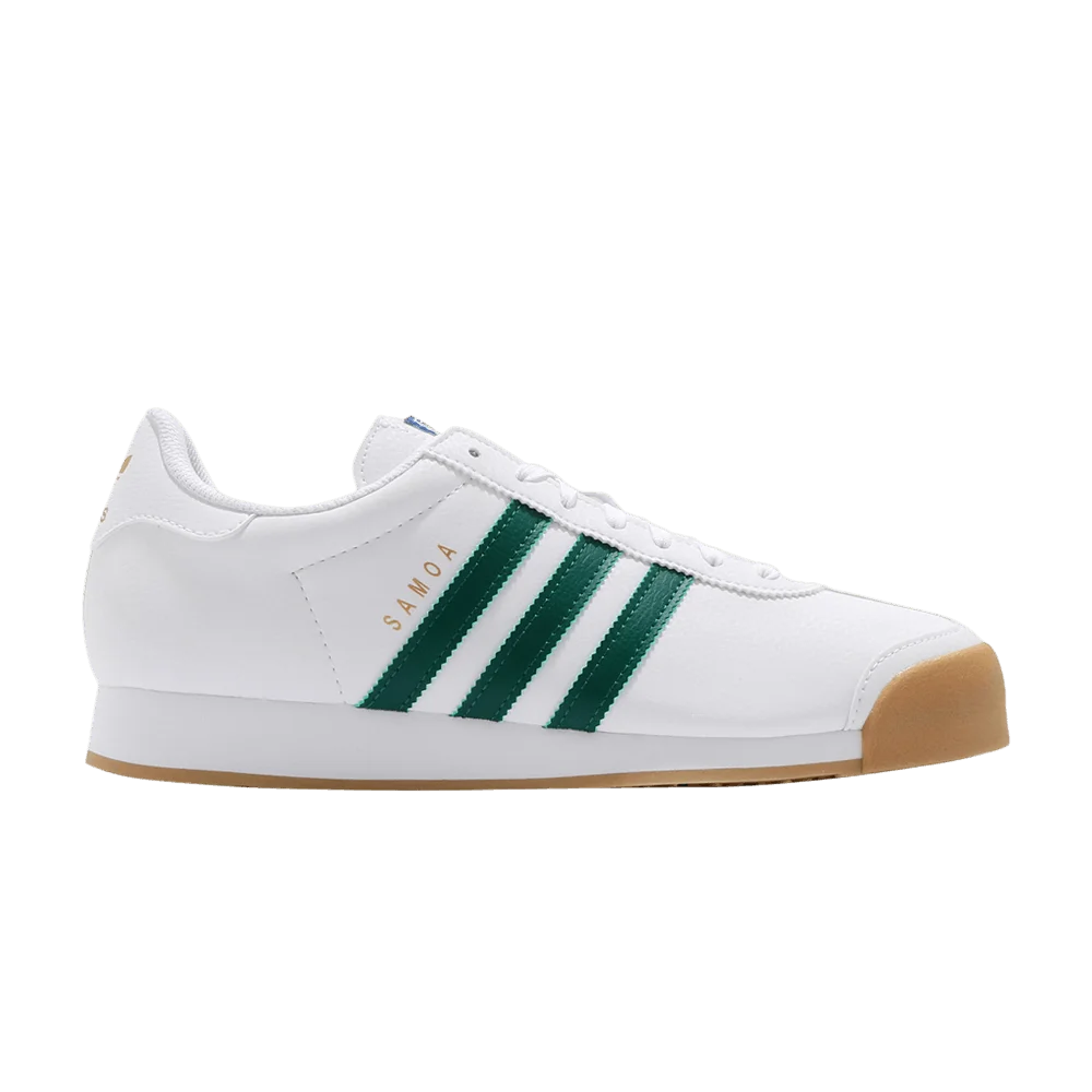 Кроссовки Adidas Samoa 'White Collegiate Green'