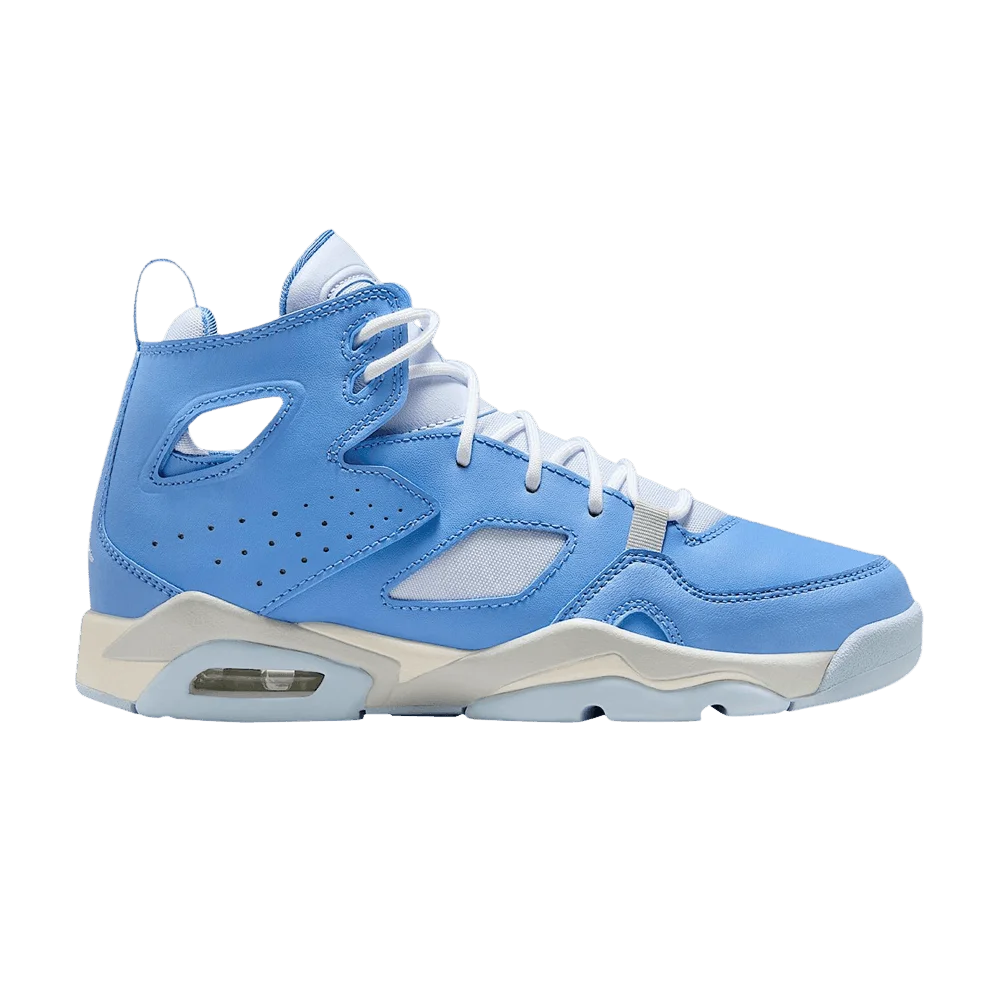 Кроссовки Air Jordan Flight Club '91 GS 'Legend Blue/Pure Platinum/Sail/Hydrogen Blue'